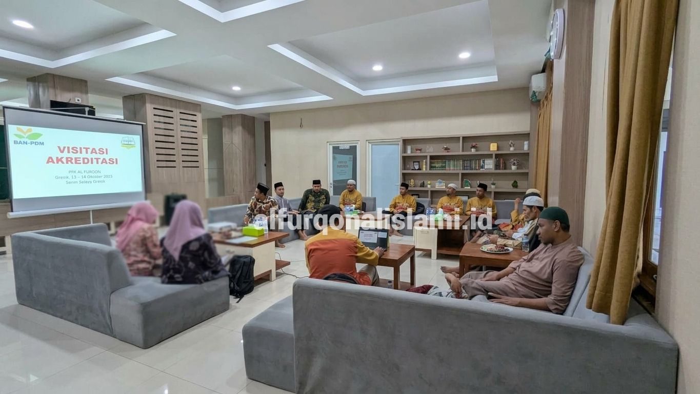 Kunjungan Asesor Diknas dalam Penilaian Akreditasi Ma'had Al Furqon Al Islami
