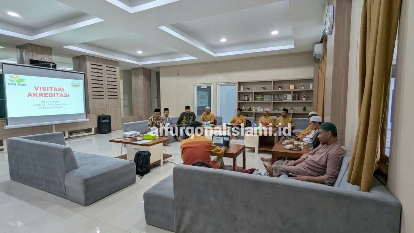 Kunjungan Asesor Diknas dalam Penilaian Akreditasi Ma'had Al Furqon Al Islami